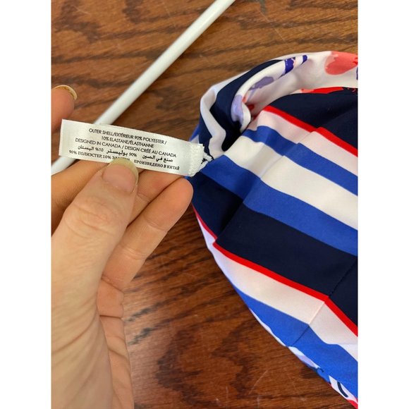 Women's La Vie En Rose Aqua Medium Swim Top - Picture 3 of 5